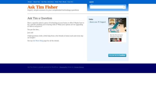 Bloggingpro_wr theme site design template sample