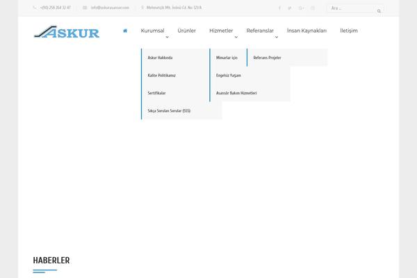 Factoryplus theme site design template sample