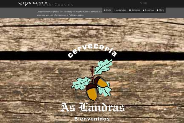 aslandraslugo.com site used Divi-mmm