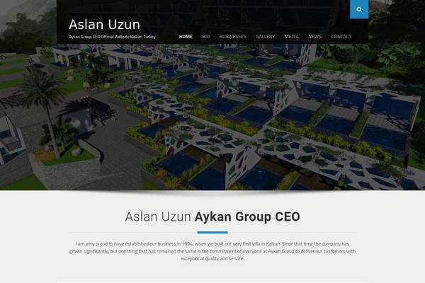 Archtek theme site design template sample