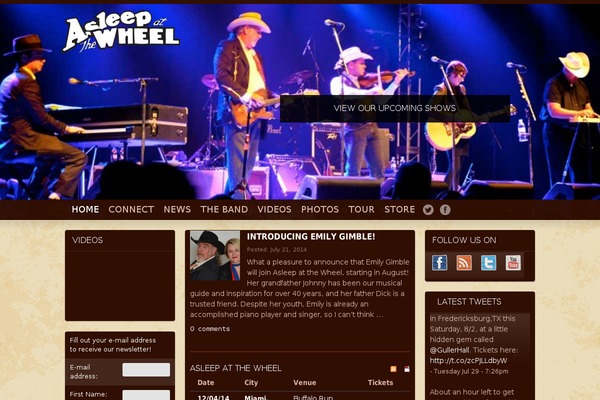 Soundcheck theme site design template sample