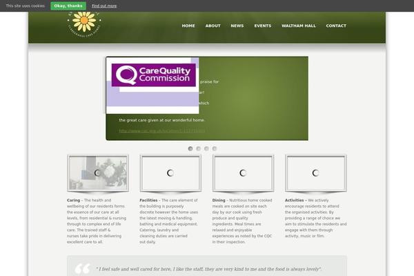 Karma theme site design template sample