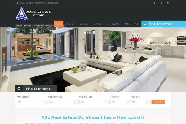 Realhomes Theme theme site design template sample