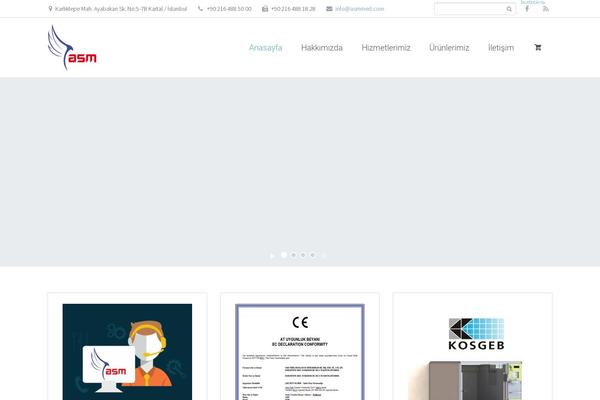 Scalia theme site design template sample