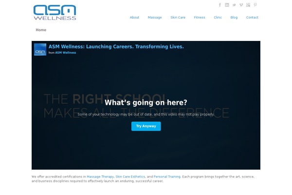 Site using WP Awesome Announcements plugin
