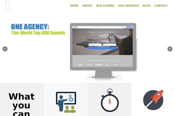Vangard theme site design template sample