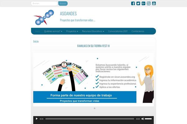 IAMSocial theme site design template sample