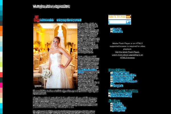 Bella theme site design template sample