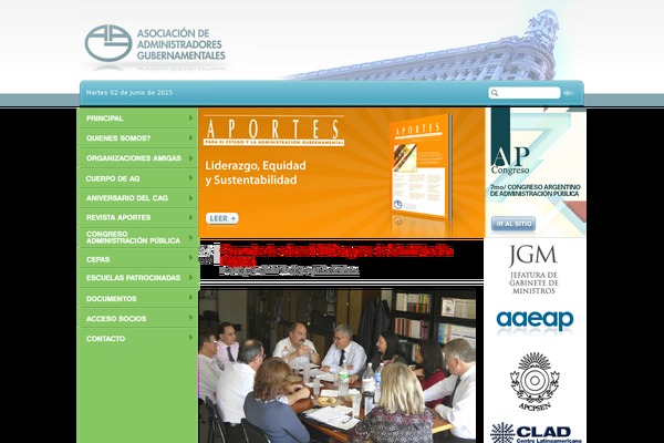 Aag theme site design template sample