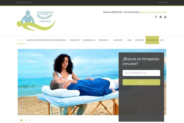 OneLife theme site design template sample