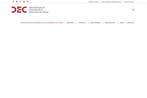 asociaciondec.org site used Thegemchild