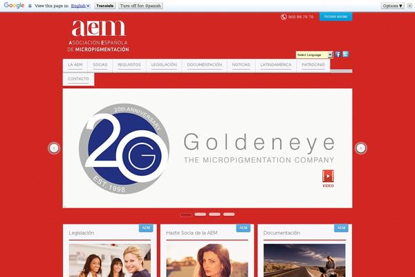 Balance theme site design template sample