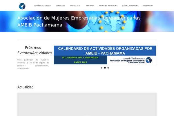 asociacionpachamama.org site used Crystalline