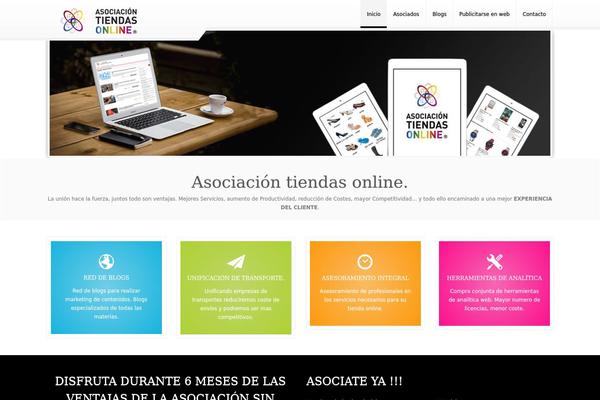 Mestro theme site design template sample