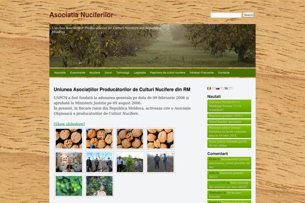 Whispy theme site design template sample