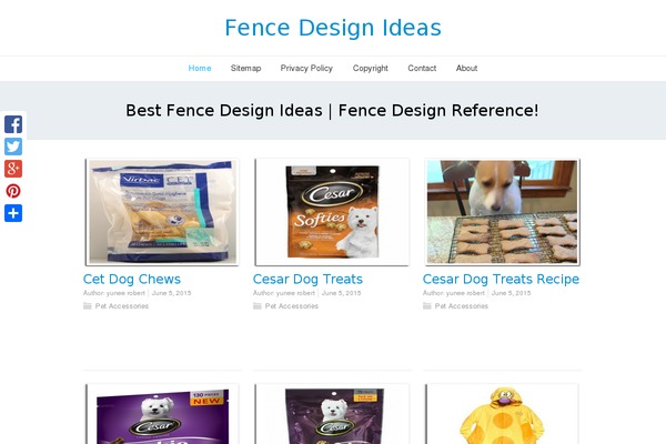 SeaSun theme site design template sample
