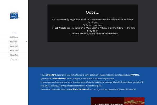 Site using Radykal-fancy-gallery plugin