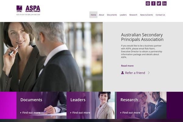 Titan theme site design template sample
