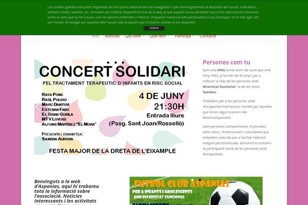 Panda theme site design template sample