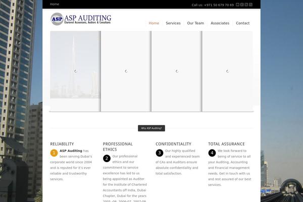 Corona theme site design template sample