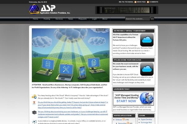 Streamline_20 theme site design template sample