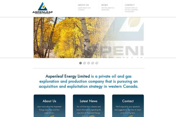 Infinite theme site design template sample