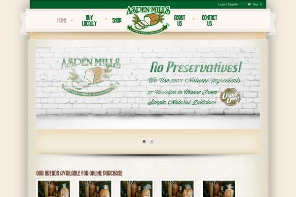 Retro theme site design template sample