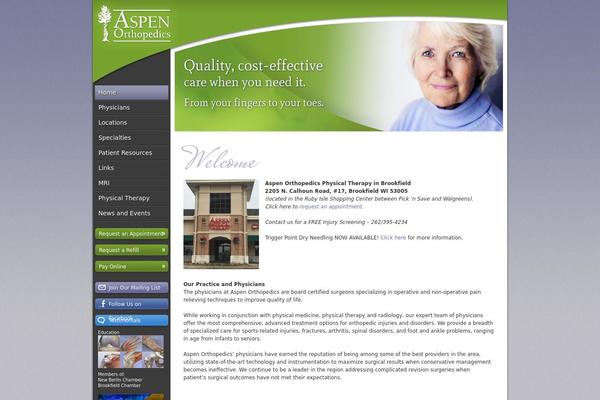 Starkers theme site design template sample
