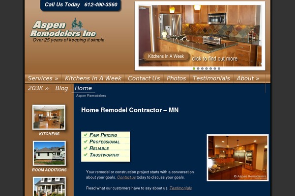 aspenremodelers.com site used You