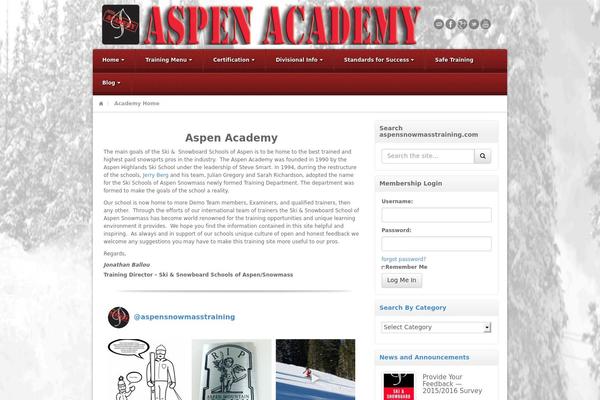 Akita theme site design template sample