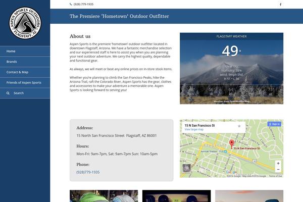 Canvas theme site design template sample
