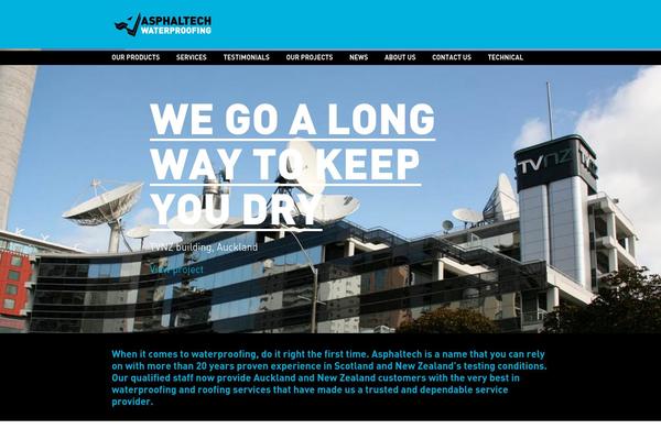 asphaltech.co.nz site used Skinizer
