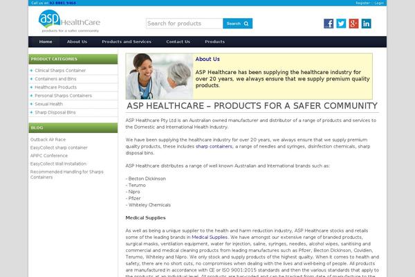 Weaver Ii Child theme site design template sample
