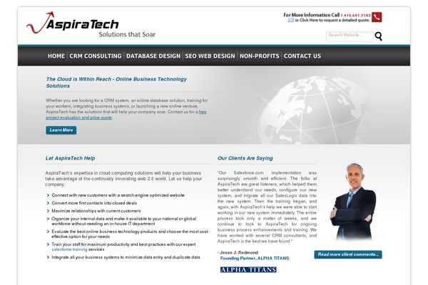 aspiratech.net site used Aspira