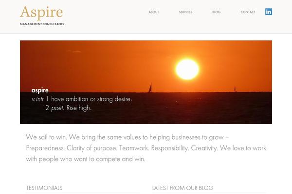 aspire.ie site used Aspire