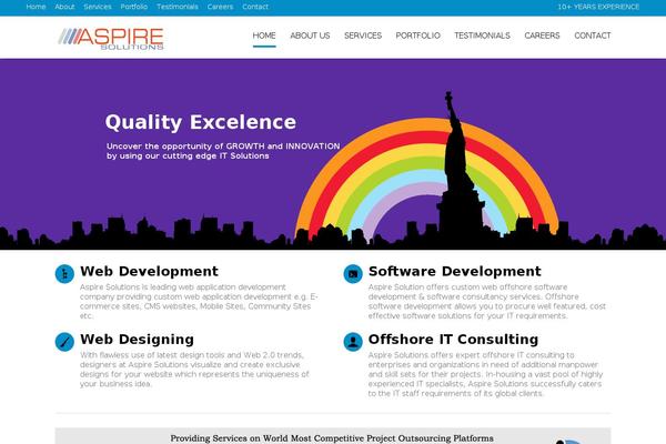 Jazzmaster theme site design template sample