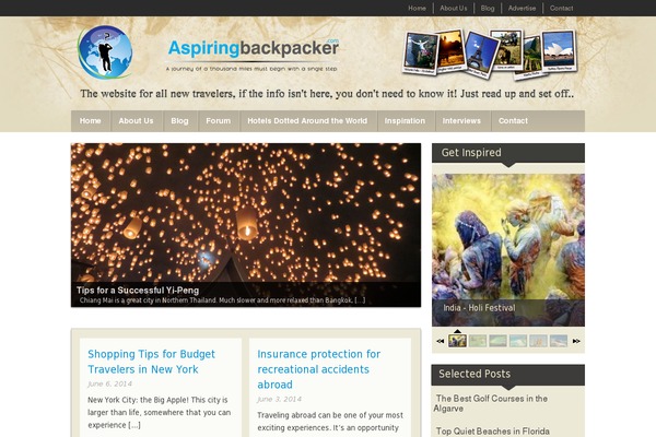 aspiringbackpacker.com site used The Voux