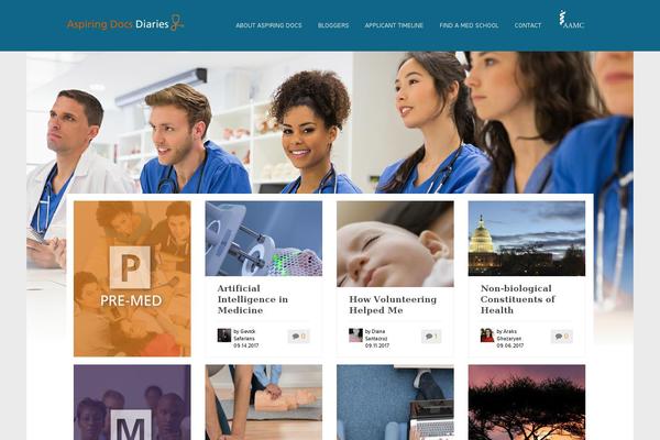 aspiringdocsdiaries.org site used Aamc-theme