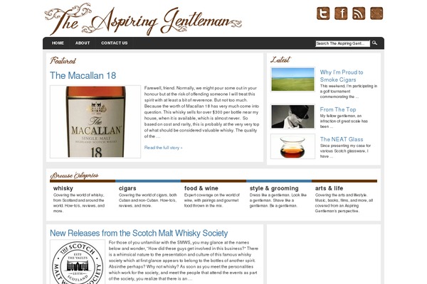 NewsMag theme site design template sample