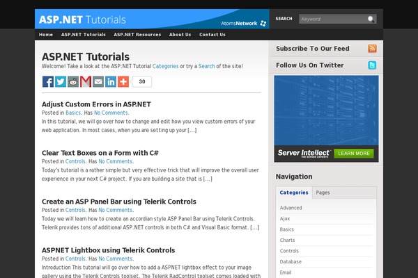 aspnettutorials.com site used Online Coach