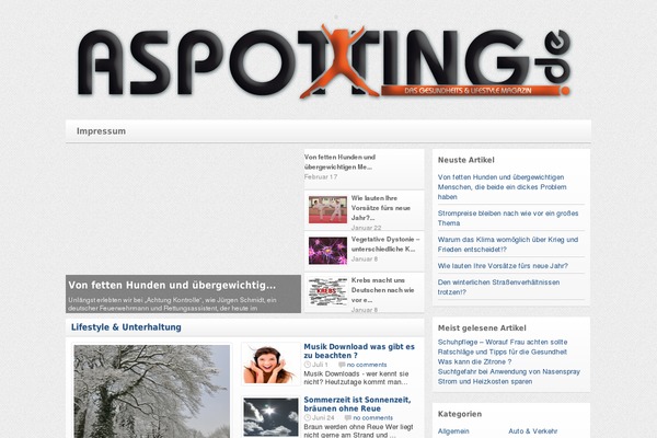 aspotting.de site used silverOrchid