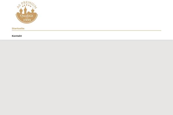 The7 Child theme site design template sample