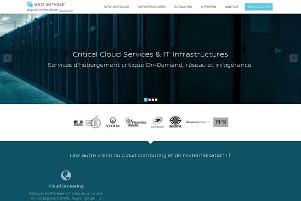 aspserveur.com site used Digitalcover