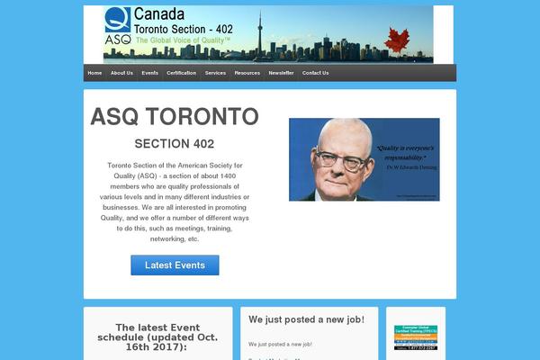 Site using The Social Links plugin