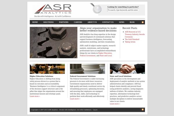 Revolution theme site design template sample