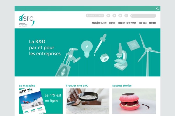 Stack theme site design template sample