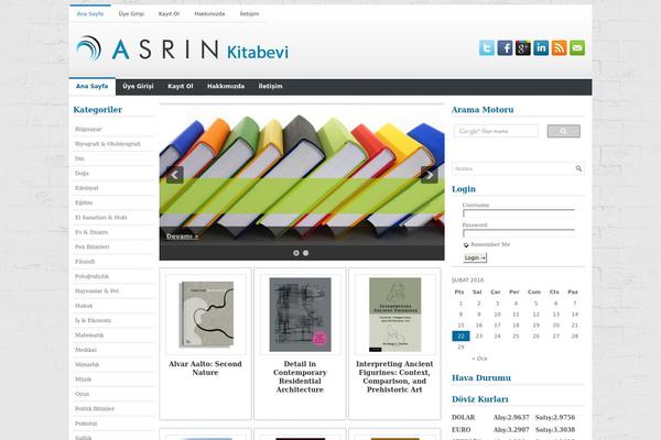 Site using Alfie WP Weather plugin