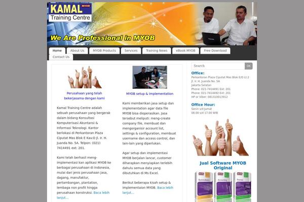 Mantra theme site design template sample