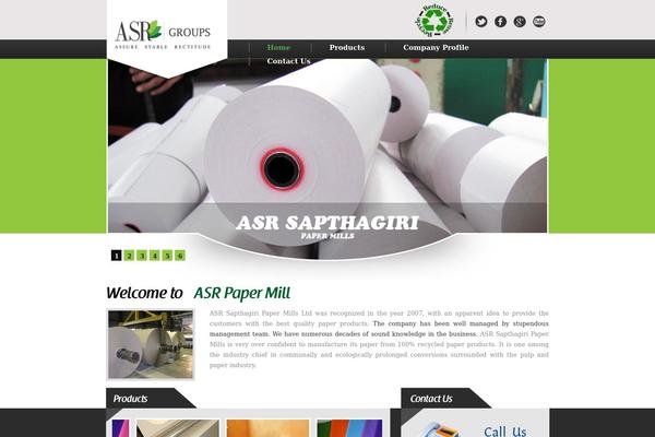 Layout theme site design template sample