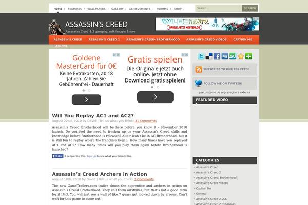 Stunning Press theme site design template sample